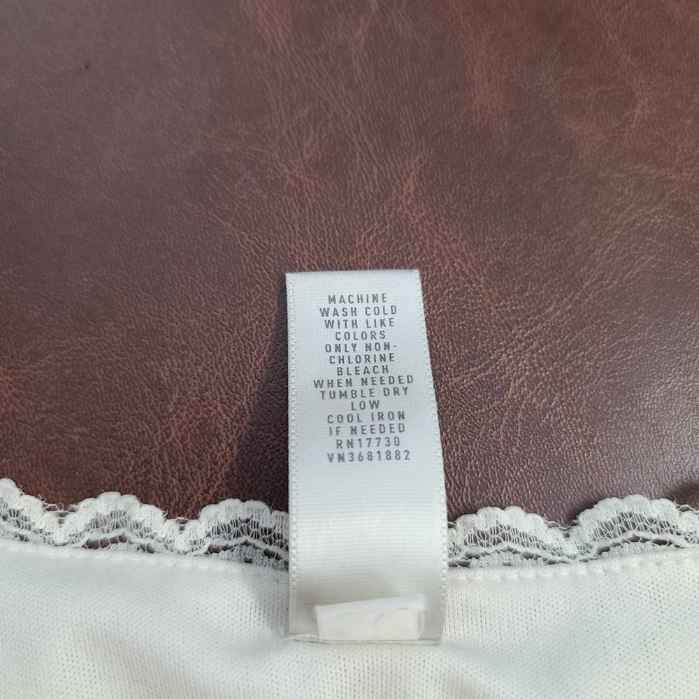 Merona Cream Tank Top XL - Picture 5 of 5